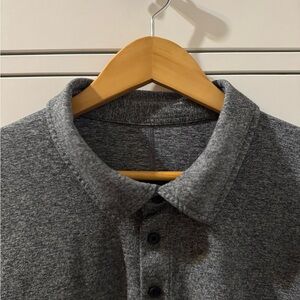 Lululemon - Gray Polo Shirt